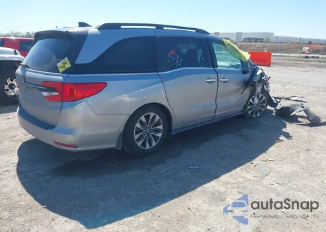 2022 Honda Odyssey Ex-L z USA, uszkodzony, nr VIN 5FNRL6H76NB002461